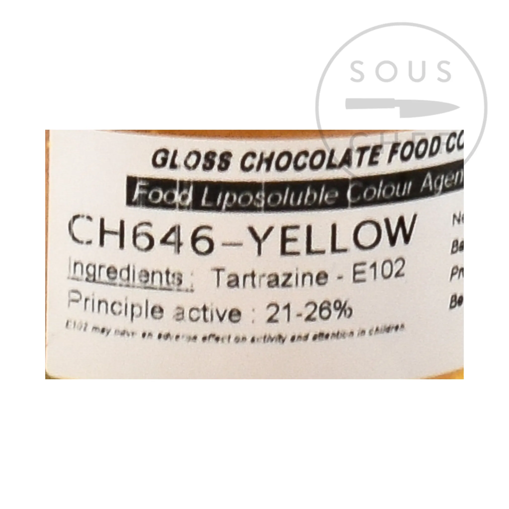 Deco Relief Yellow Gloss Food Colour For Chocolate, 20g Best