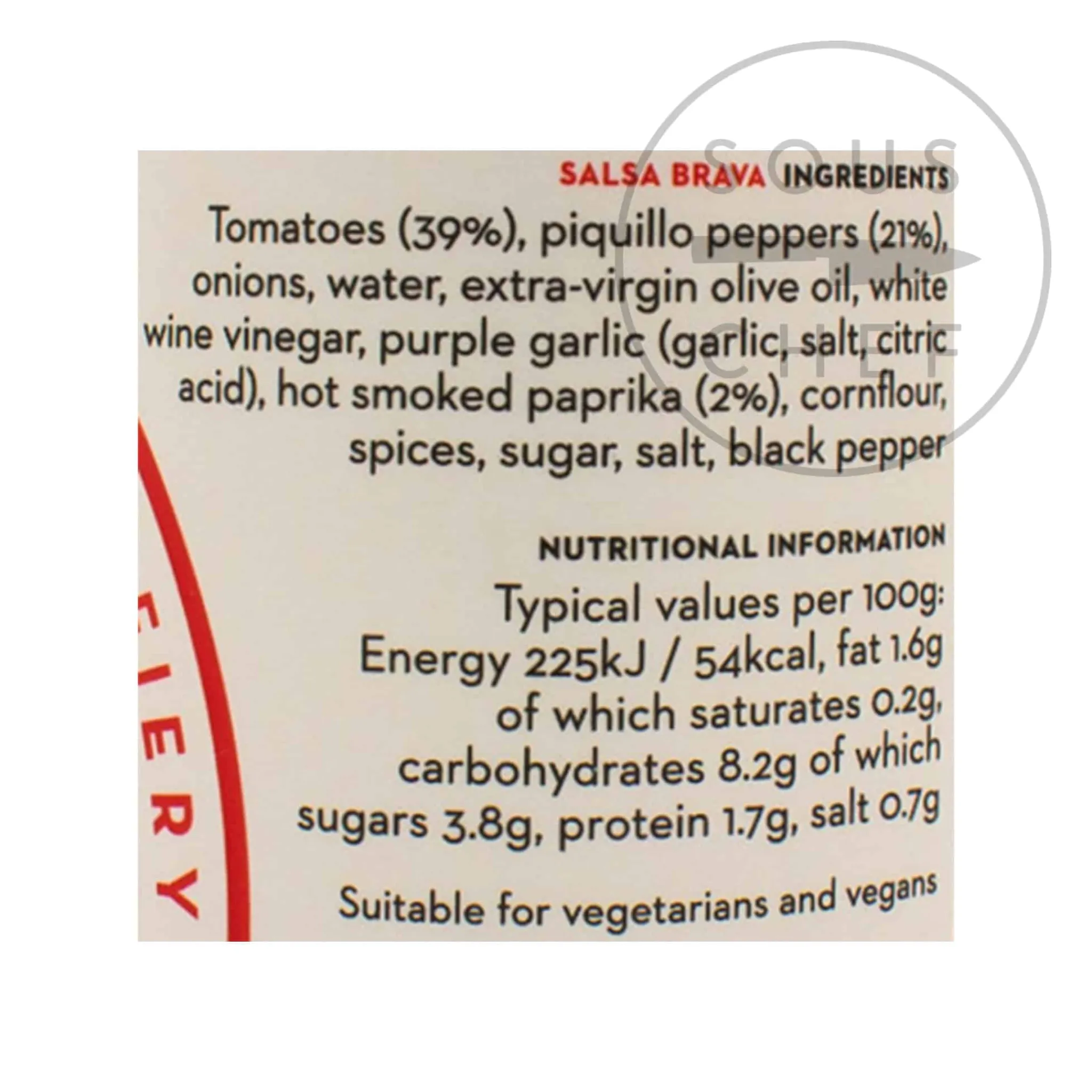 Delicioso Salsa Brava, 165g Outlet