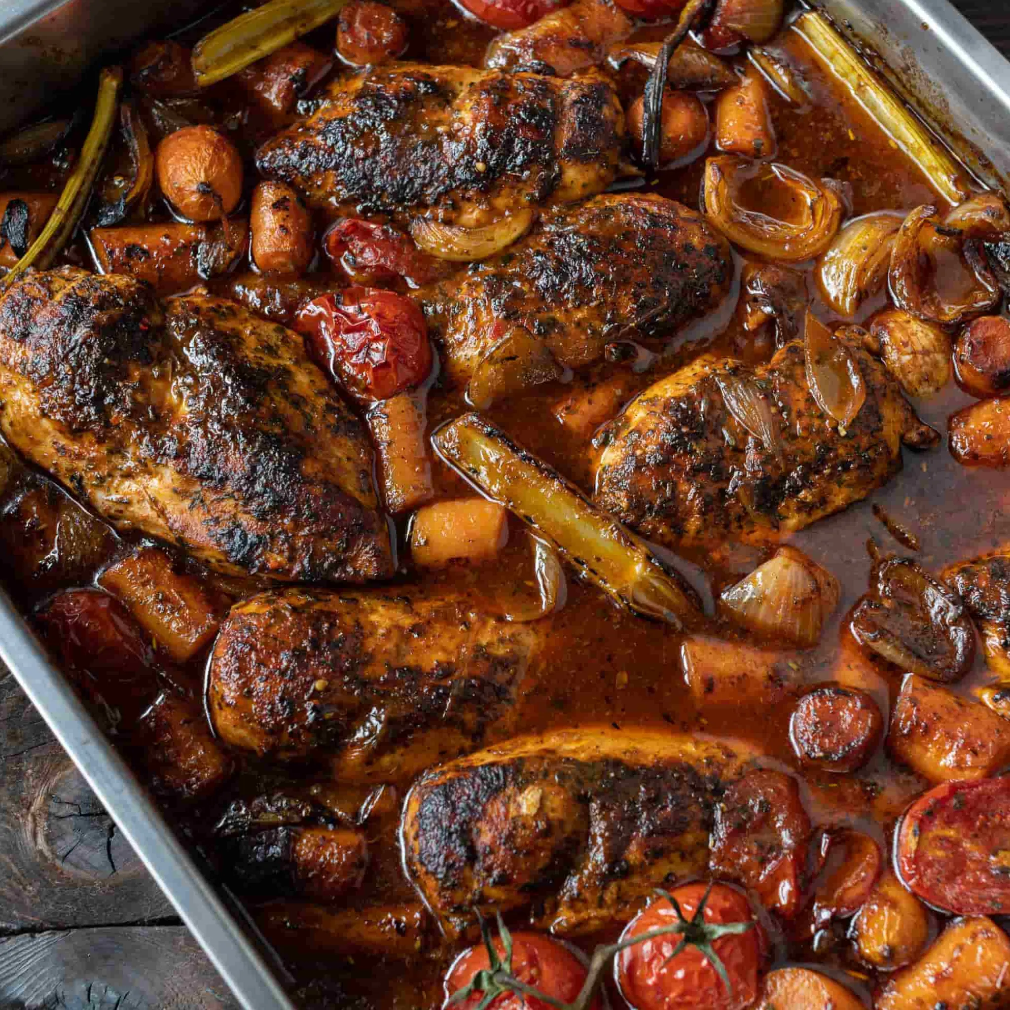 Dexam Supreme Deep Stainless Steel Roasting Tin Discount