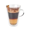 Viejovalle Double-Walled Borosilicate Glass Tall Coffee Cup, 280ml Discount