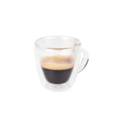 Viejovalle Double-Walled Borosilicate Glass Espresso Cup, 80ml Best