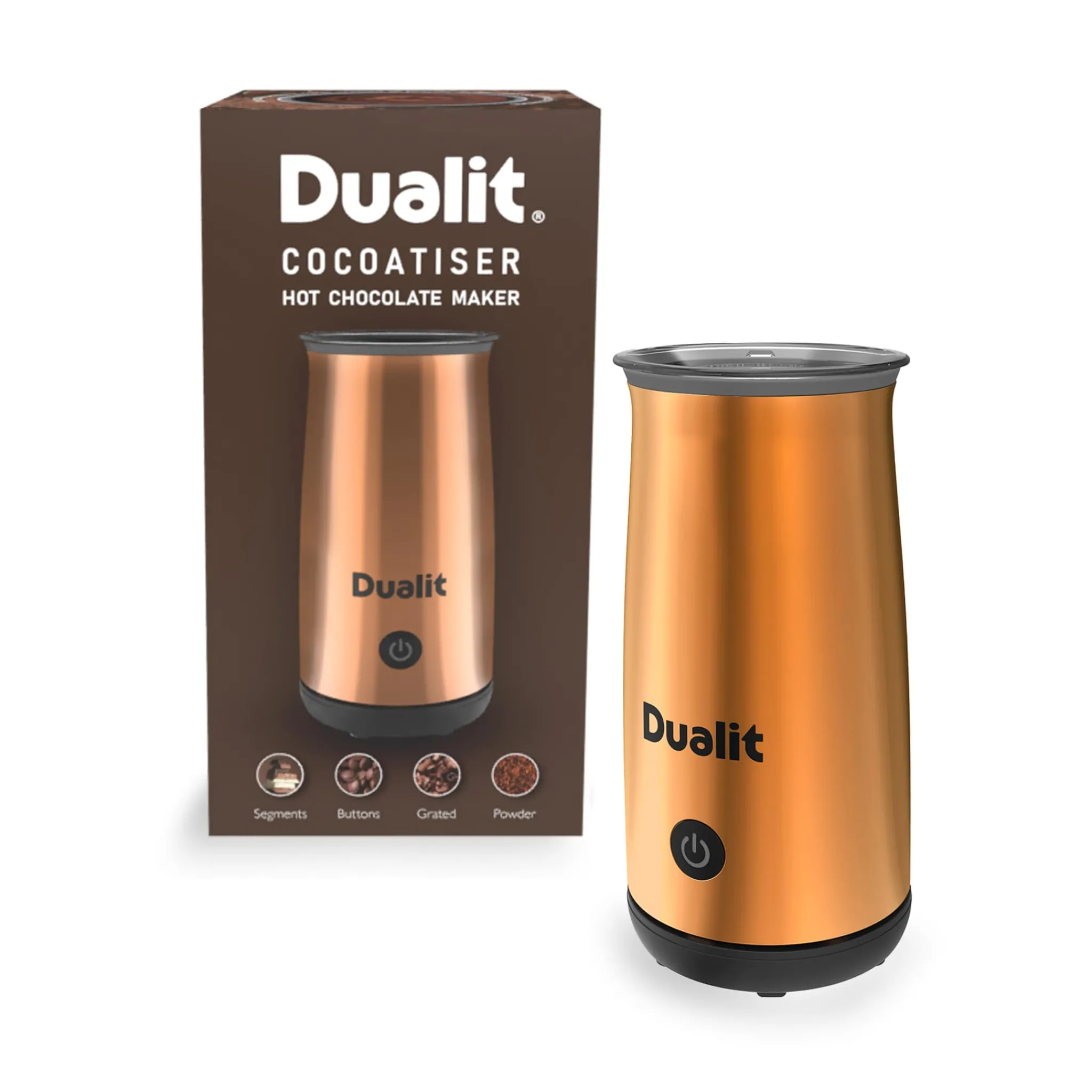 Dualit Copper Cocoatiser Milk Frother & Hot Chocolate Maker Clearance