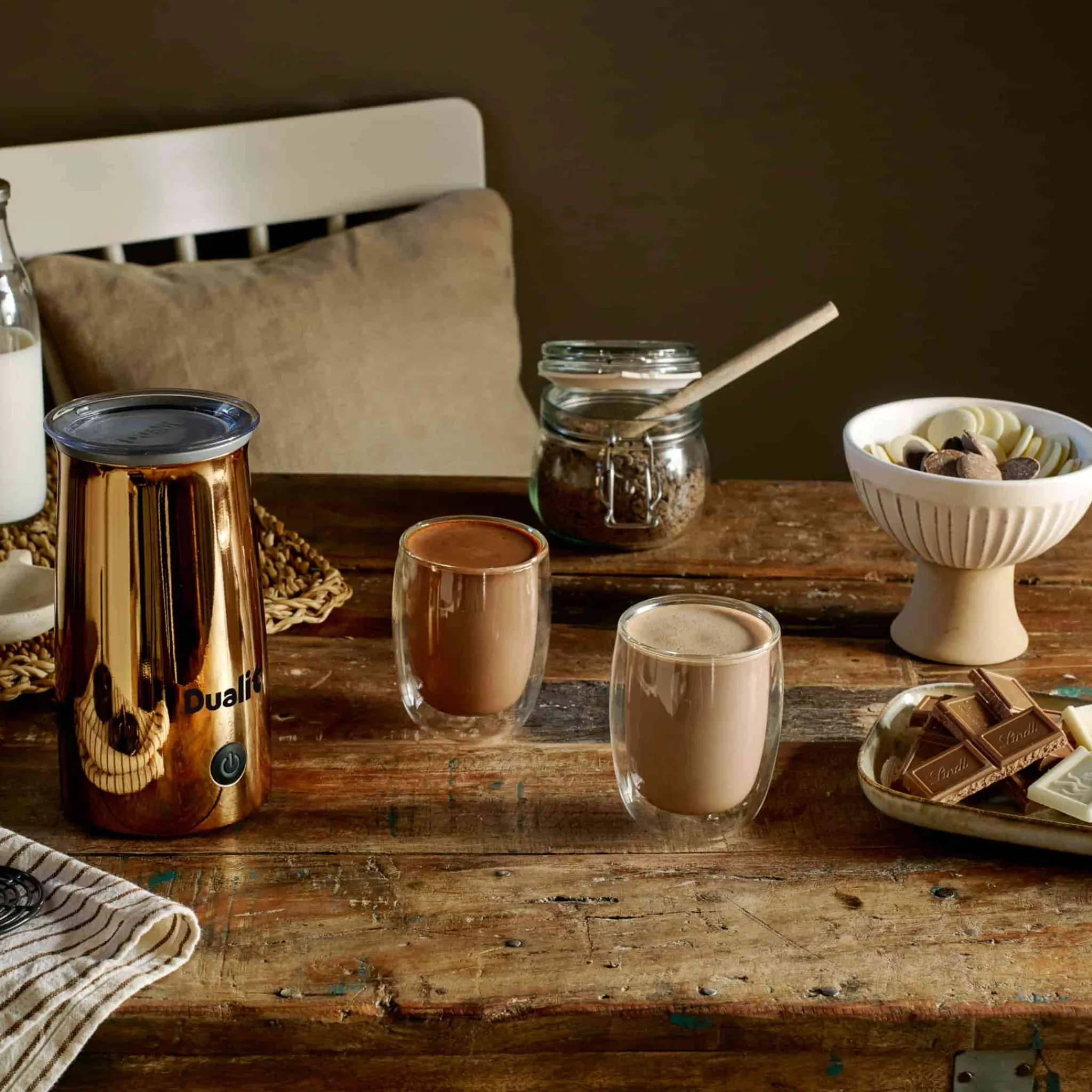 Dualit Copper Cocoatiser Milk Frother & Hot Chocolate Maker Clearance