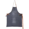 Dutchdeluxes Canvas BBQ Apron in Washed Grey Clearance