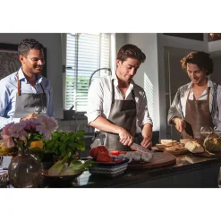 Dutchdeluxes Canvas BBQ Apron in Washed Grey Clearance