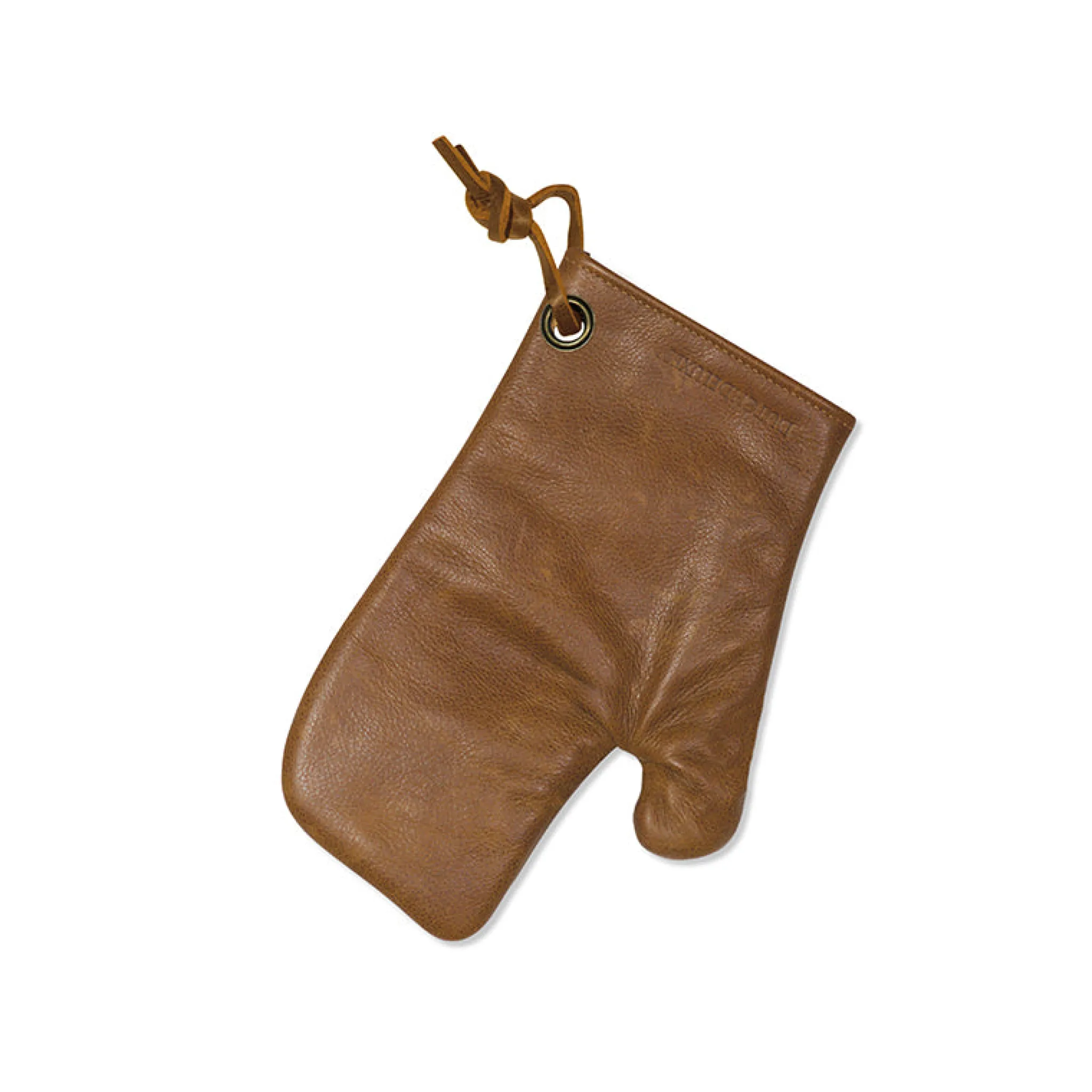 Dutchdeluxes Leather Oven Glove in Vintage Camel Sale