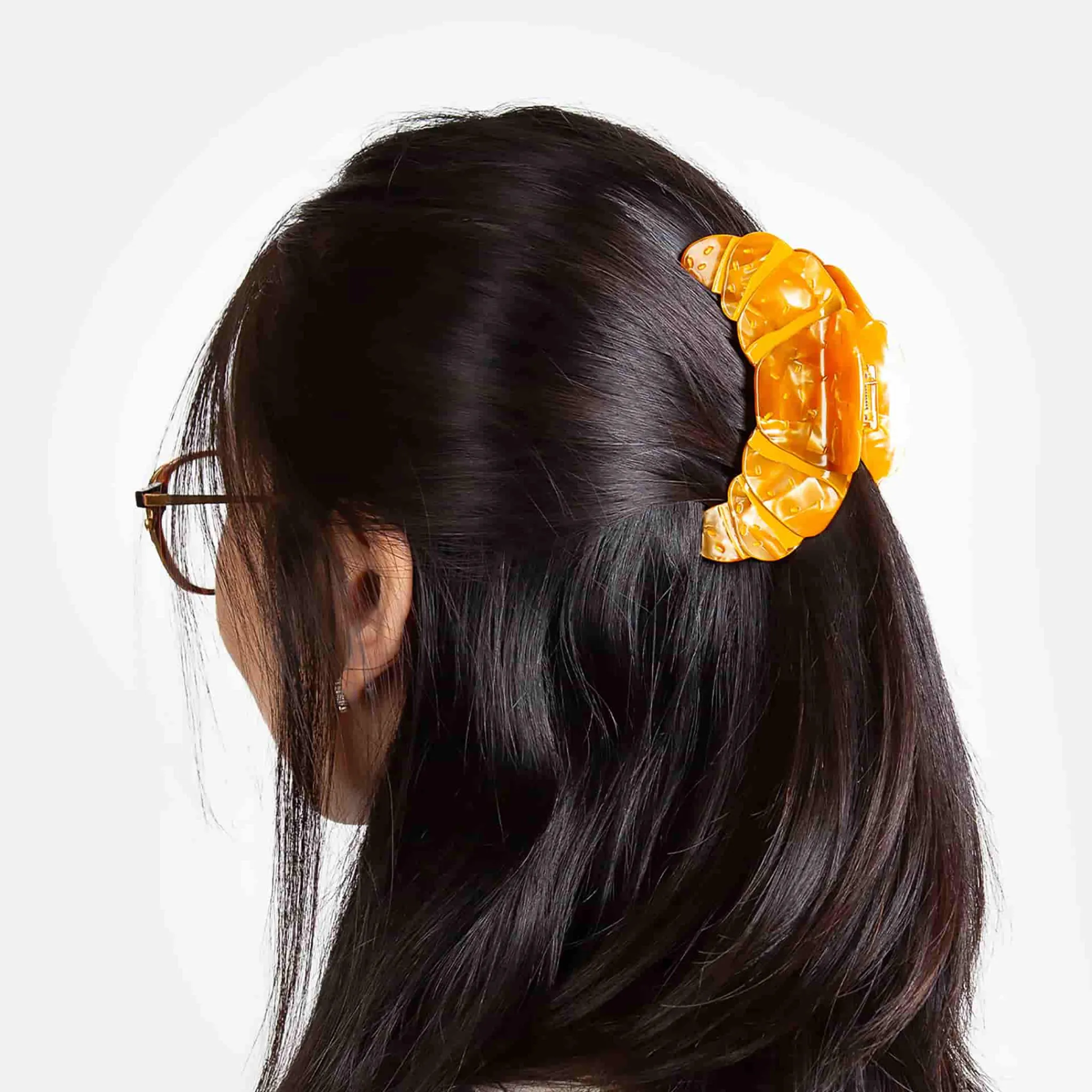 Eat My Socks Croissant Hair Claw Clip Outlet