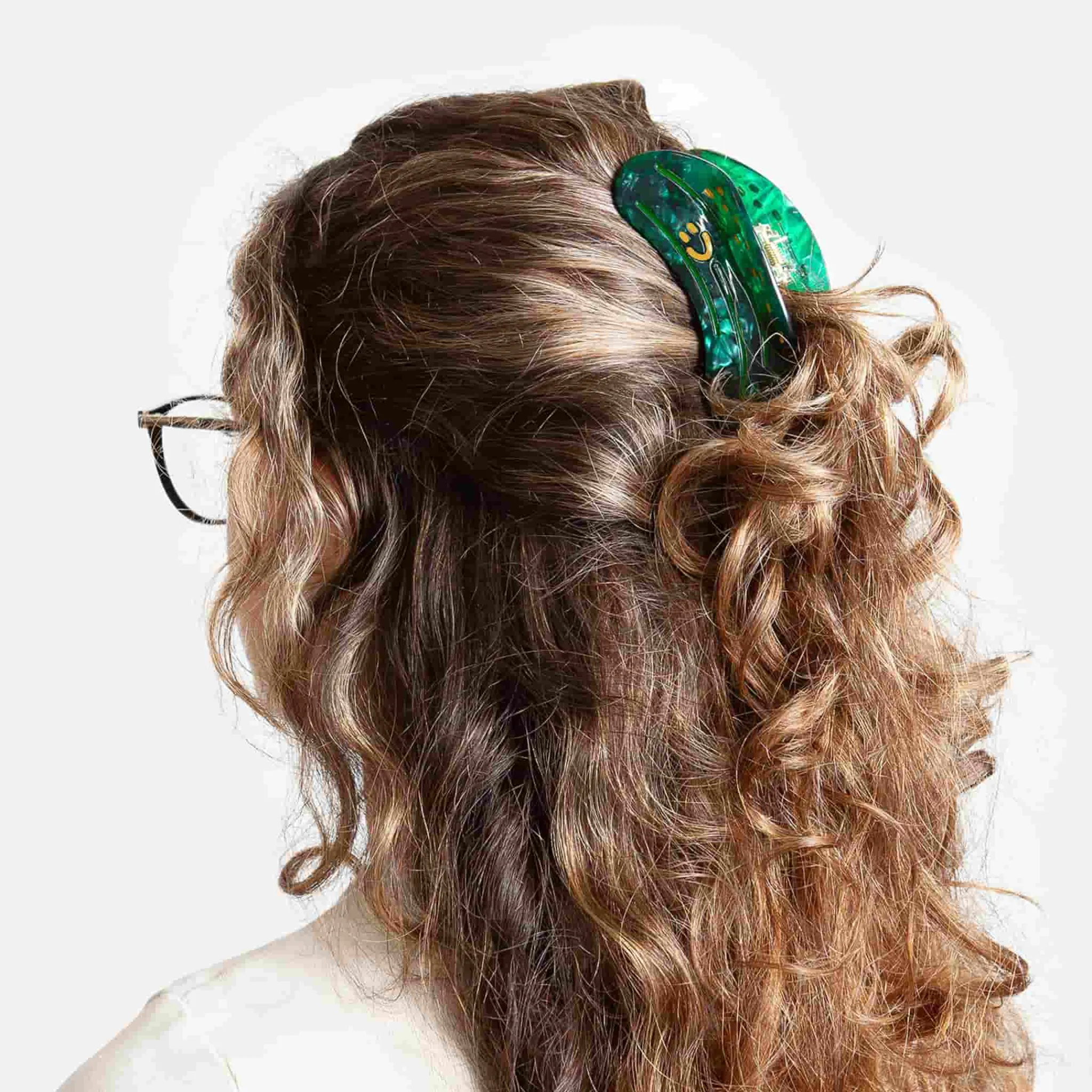 Eat My Socks Pickle Hair Claw Clip Hot