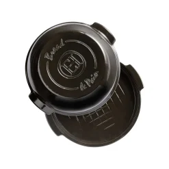 Emile Henry Black Round Bread Baker, 32.5cm Outlet