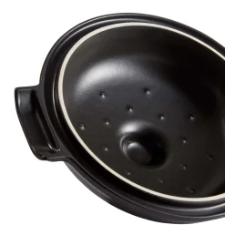Emile Henry Delight Black Ceramic Induction Braiser, 27cm Hot