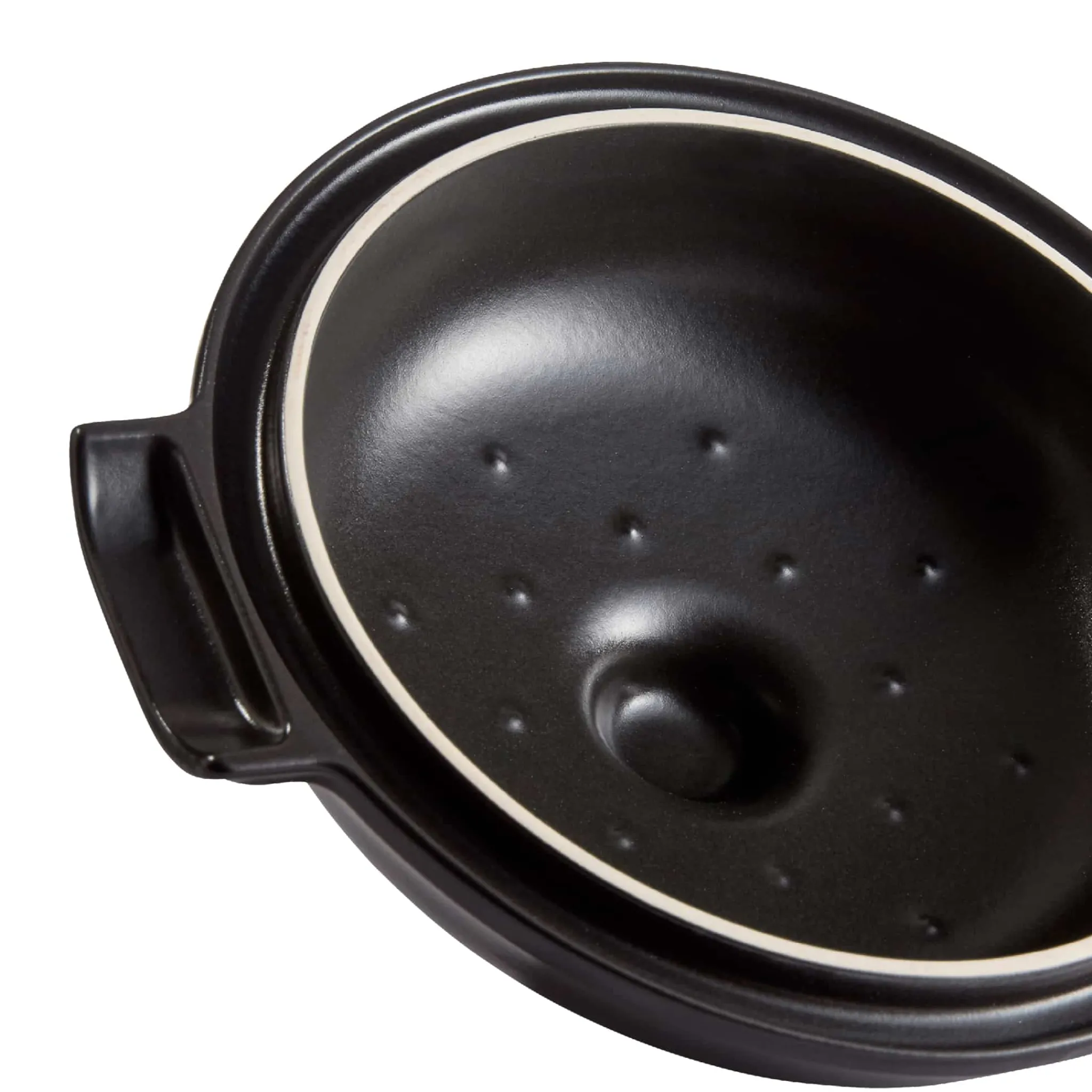 Emile Henry Delight Black Ceramic Induction Braiser, 27cm Hot