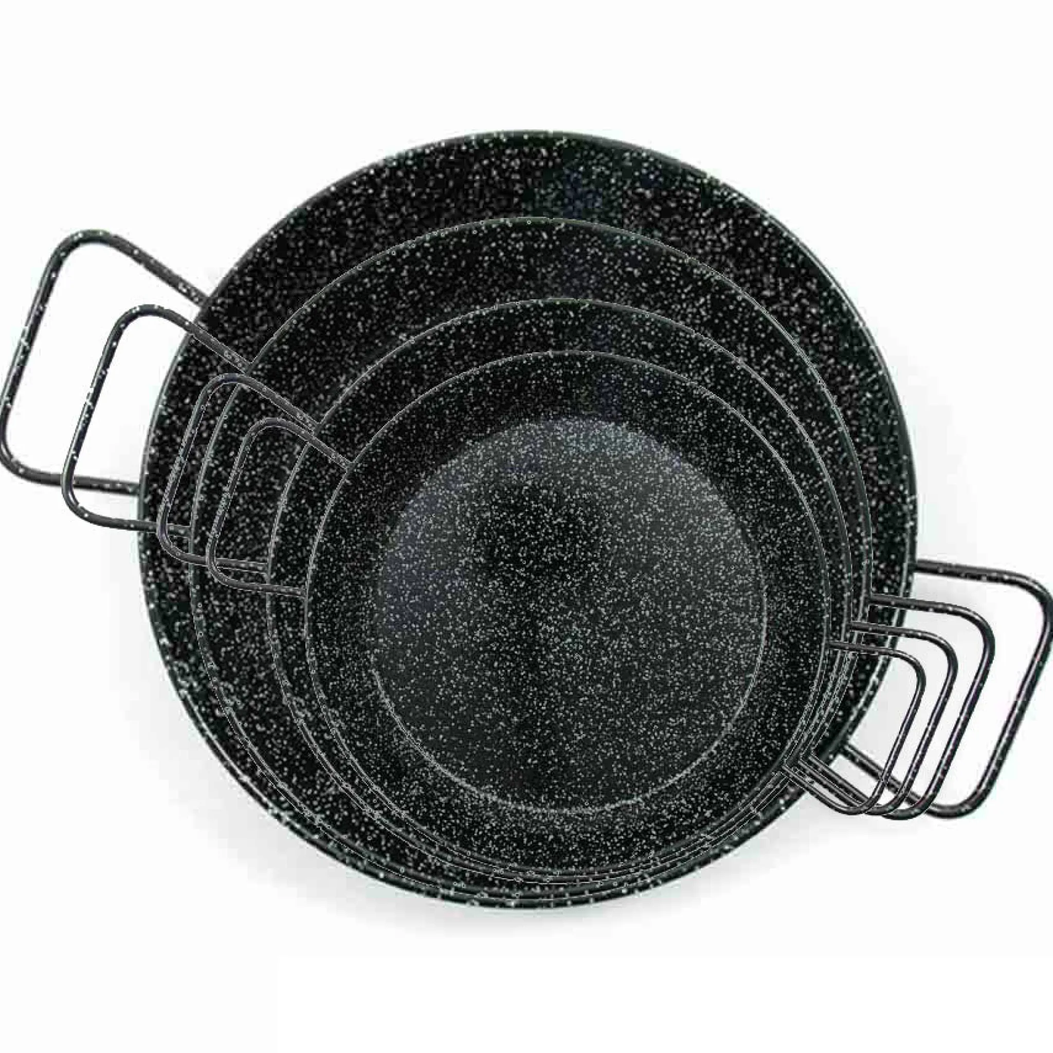 La Ideal Enamelled 8 Person Paella Pan, 33.5cm New