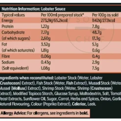 Essential Cuisine Savoury Lobster Sauce, 800g Sale