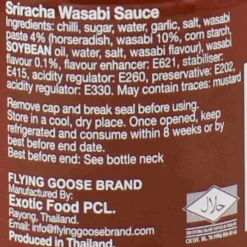 Flying Goose Sriracha Wasabi, 200ml Discount