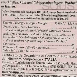 Frantoi Cutrera Tonda Iblea Monocultivar PGI Extra Virgin Olive Oil, 500ml Hot