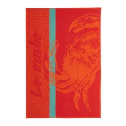 Coucke French Tea Towel - Crab Online