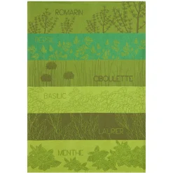 Coucke French Tea Towel - Herbs Discount