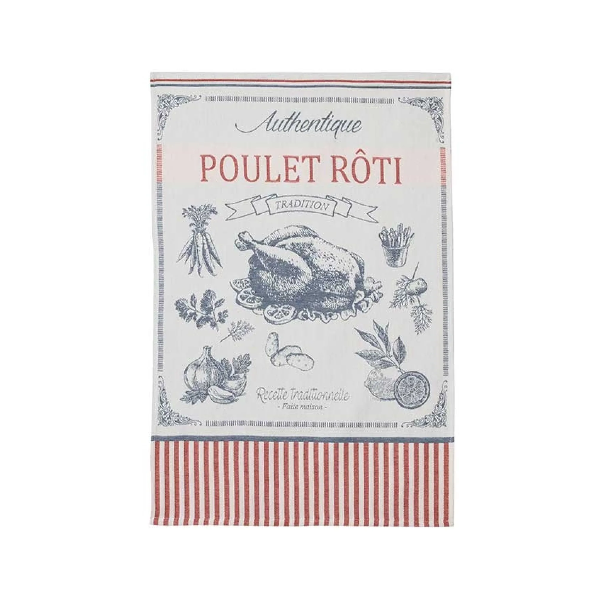 Coucke French Tea Towel - Poulet Roti Online