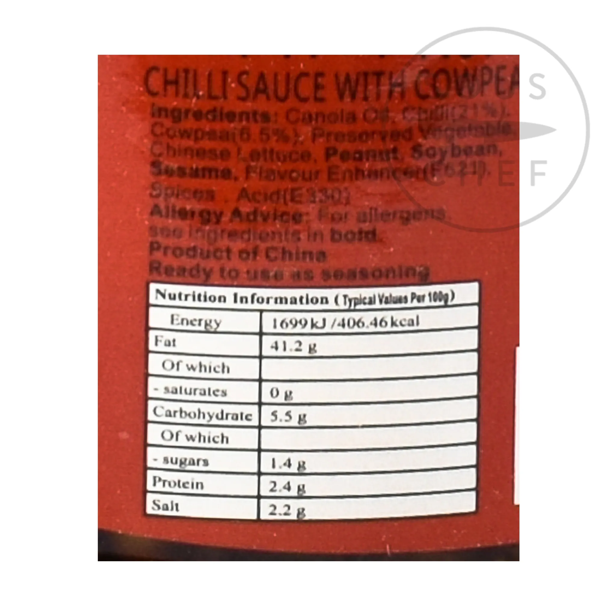 FSG Sichuan Chilli Pickles, 280g Clearance