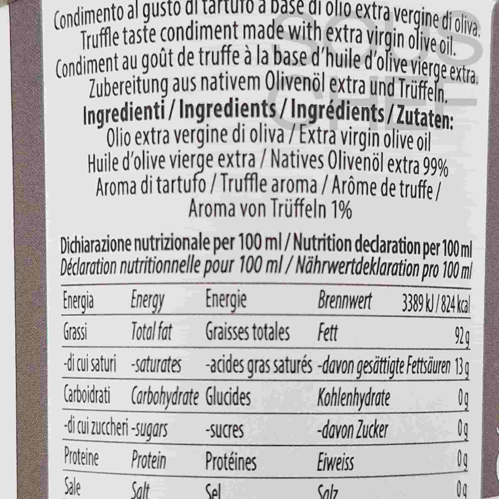 Galantino Puglian Truffle Extra Virgin Olive Oil, 100ml Online