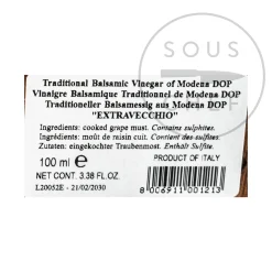 Giuseppe Giusti Giusti Balsamic Vinegar of Modena DOP - Extravecchio 25 Year Aged Outlet