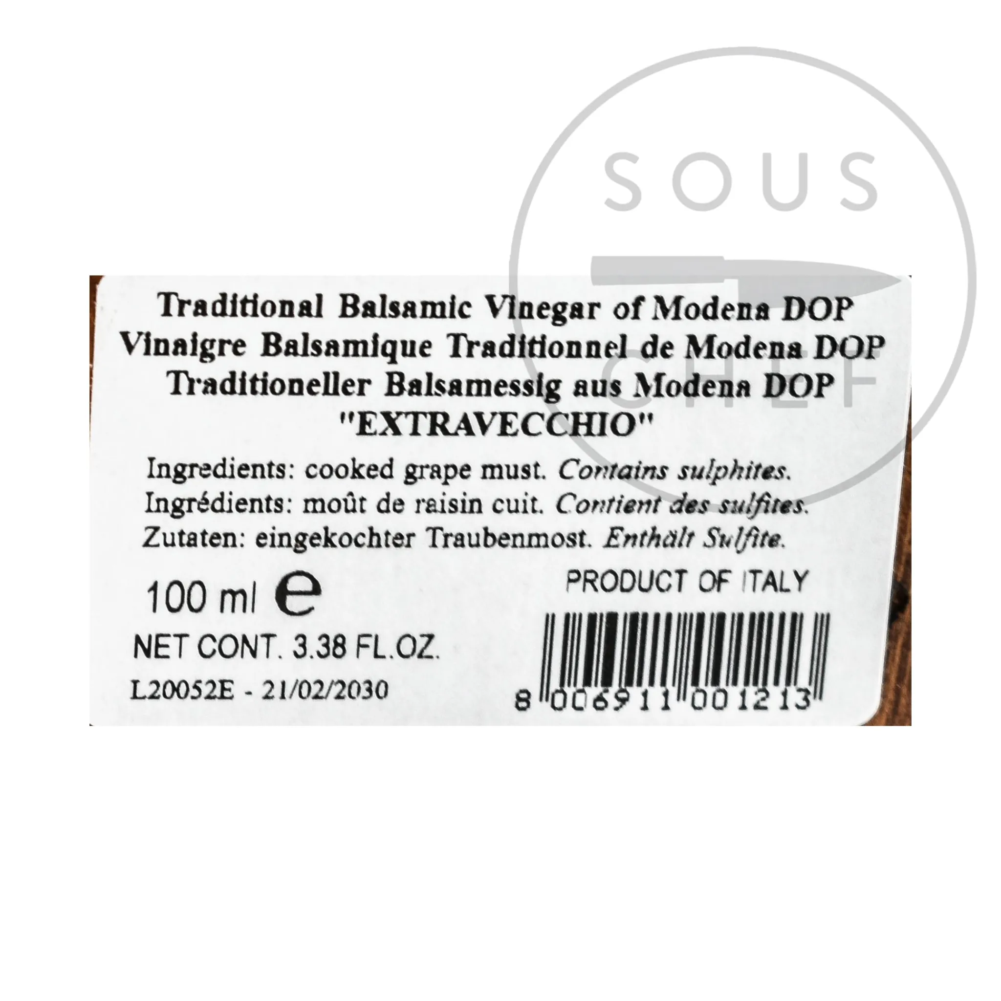 Giuseppe Giusti Giusti Balsamic Vinegar of Modena DOP - Extravecchio 25 Year Aged Outlet