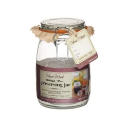 Kitchencraft Glass Preserving Jar, 1000ml New