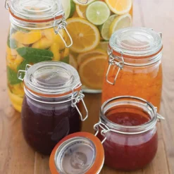 Kitchencraft Glass Preserving Jar, 1000ml New