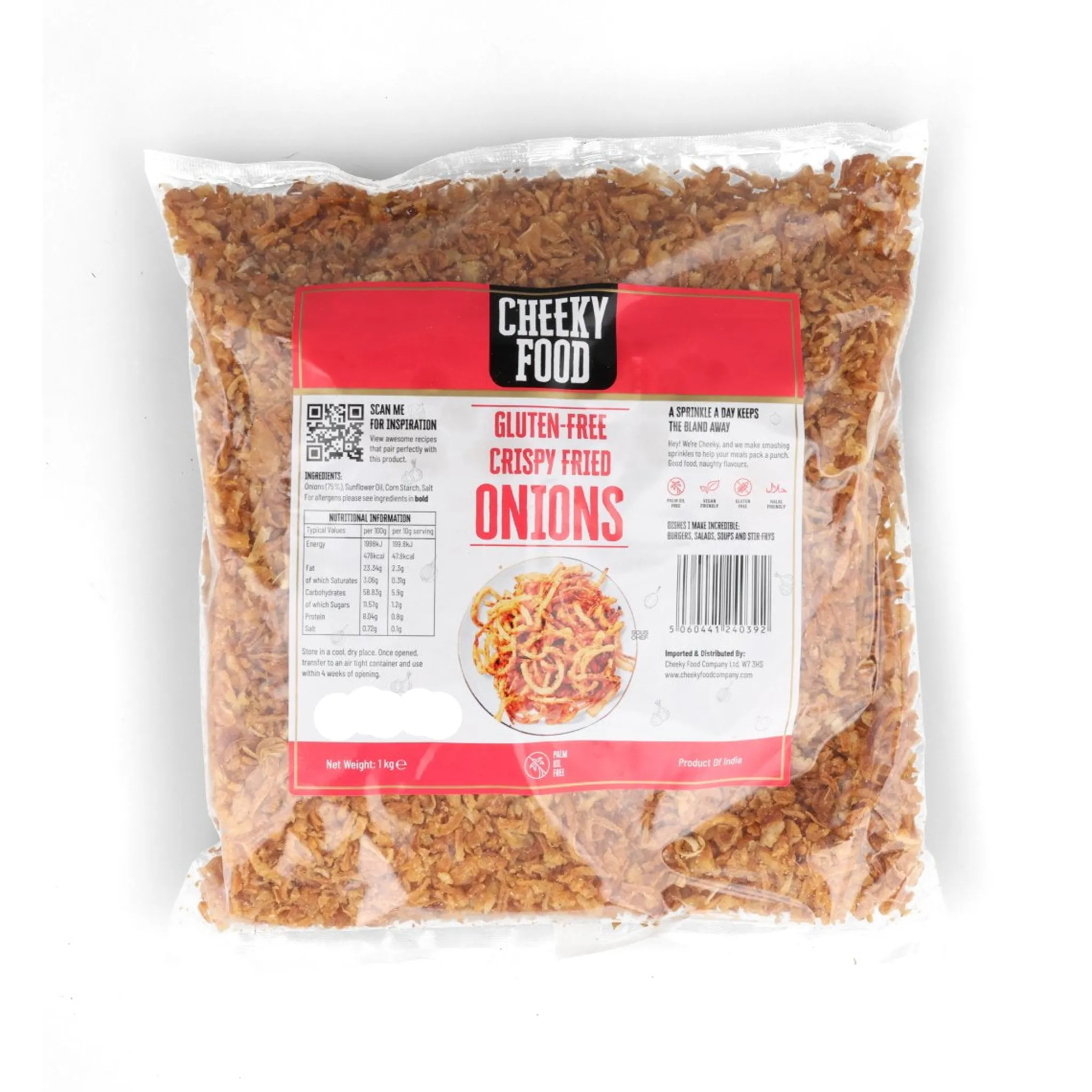 Cheeky Food Gluten Free Crispy Fried Onion, 1kg Online