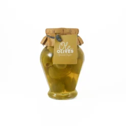 Triana Olivas Gordal Olives with Garlic, 580ml