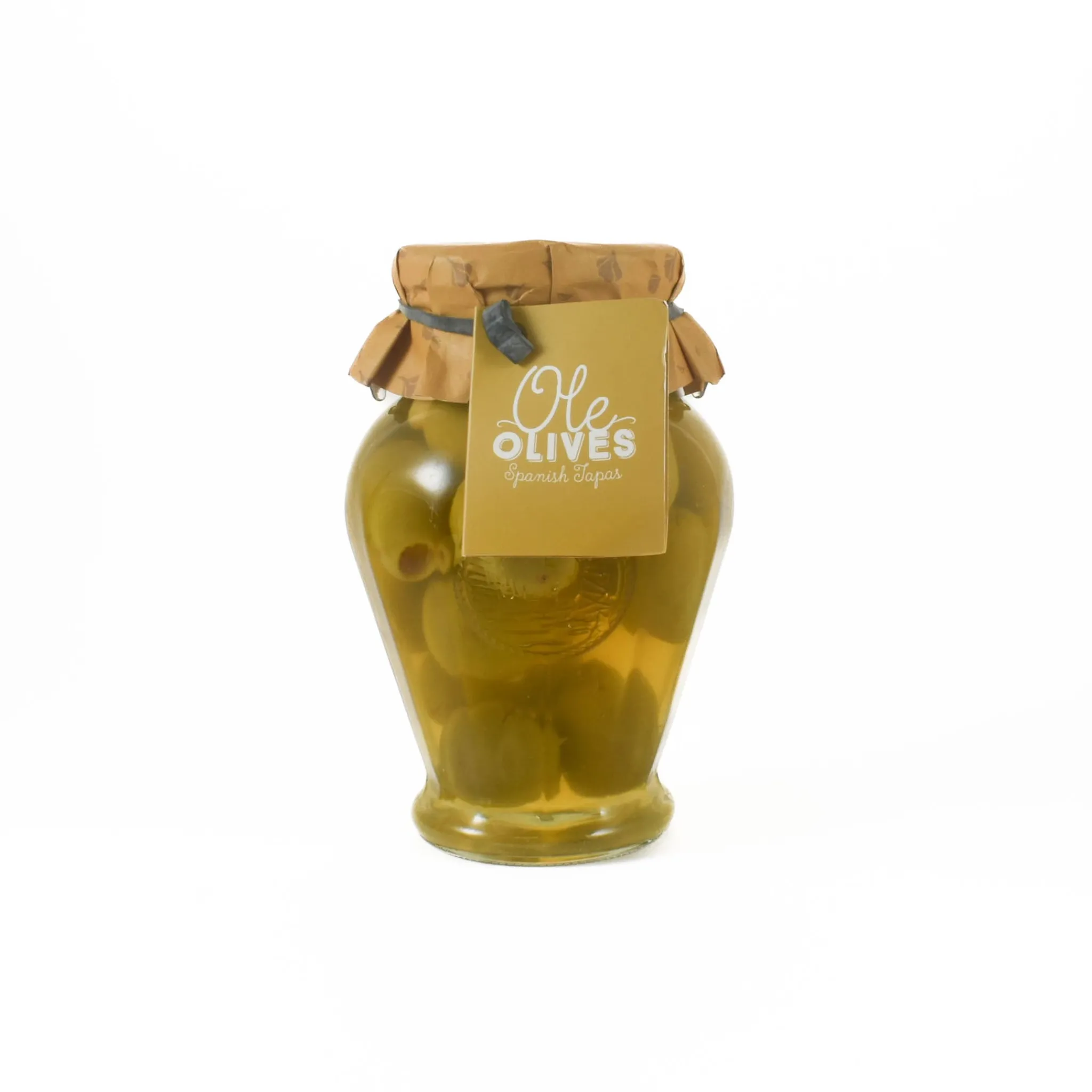 Triana Olivas Gordal Olives with Garlic, 580ml