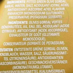 Triana Olivas Gordal Olives with Garlic, 580ml