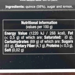 Emily Foods Gourmet Quince Paste, 240g New