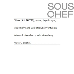 Grand Rubren Wild Strawberry Aperitif 15V, 500ml