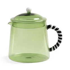 &Klevering Green Glass Teapot, 1 Litre Sale