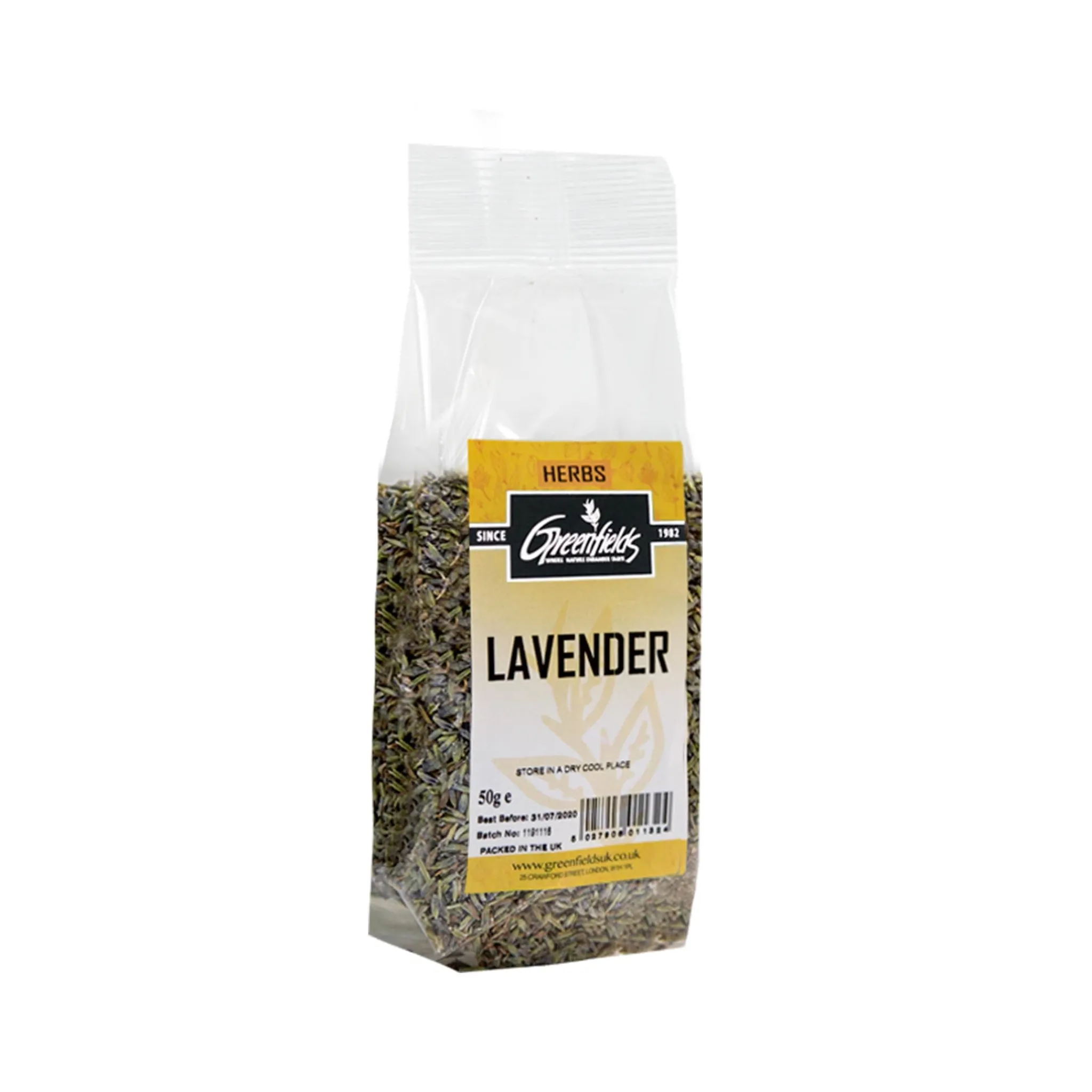 Greenfields Lavender, 50g New