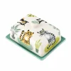 Hannah Turner Cat Butter Dish, 16x12.5cm Clearance
