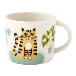 Hannah Turner Cat Mug, 350ml Hot
