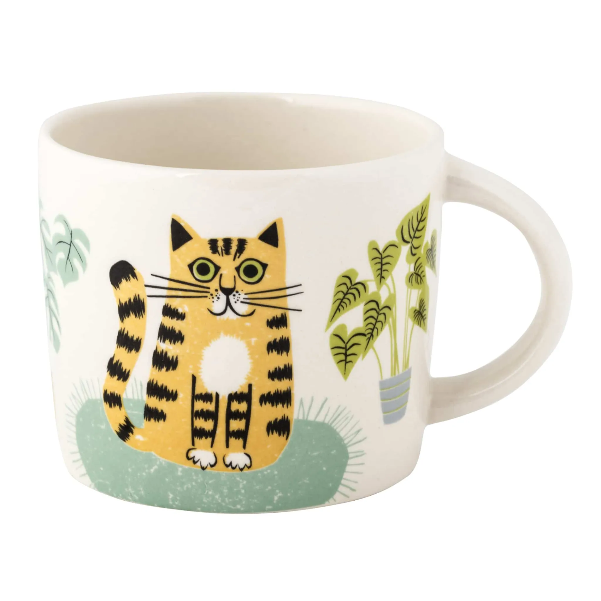 Hannah Turner Cat Mug, 350ml Hot