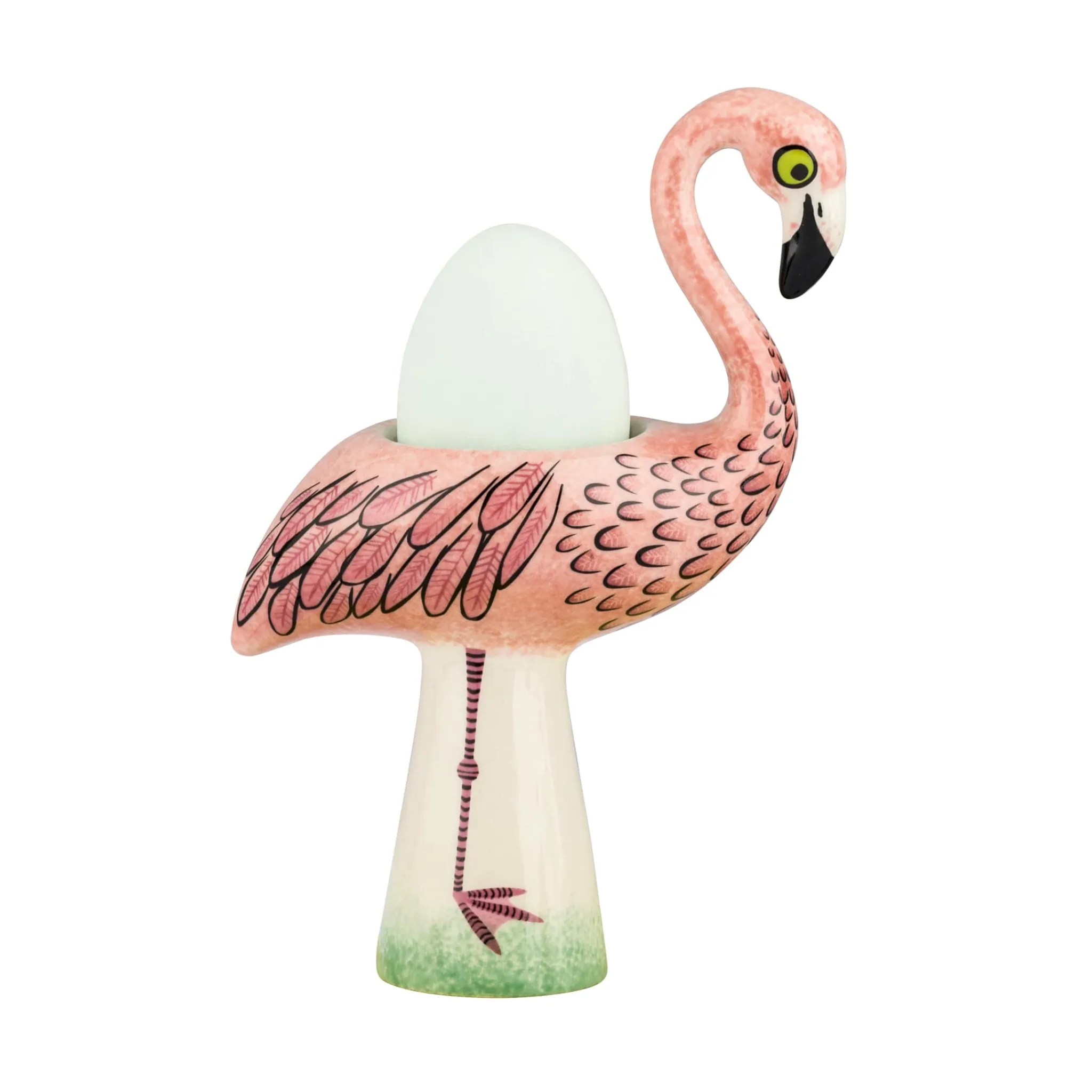 Hannah Turner Flamingo Egg Cup, 15cm Sale