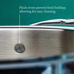 Hestan Probond Stainless Steel Frying Pan, 28cm Hot