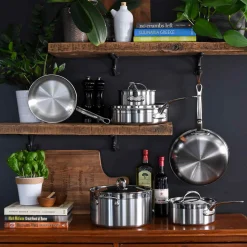 Hestan ProBond Stainless Steel 6 Piece Cookware Set Discount