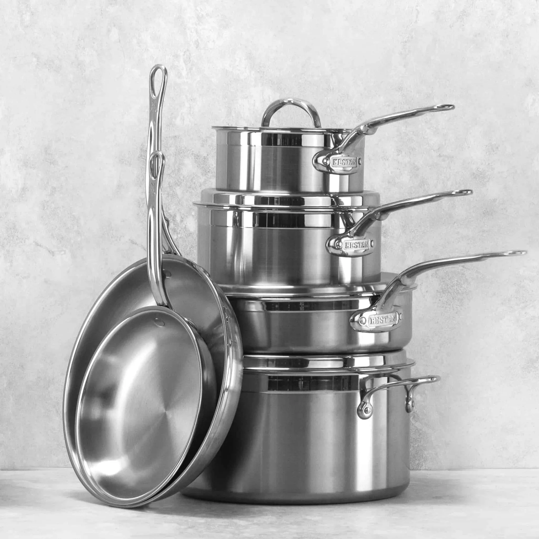 Hestan ProBond Stainless Steel 6 Piece Cookware Set Discount