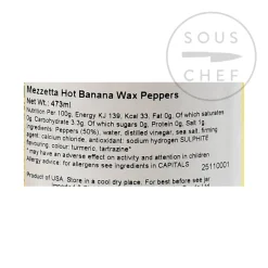 Mezzetta Hot Banana Wax Peppers, 473g Best