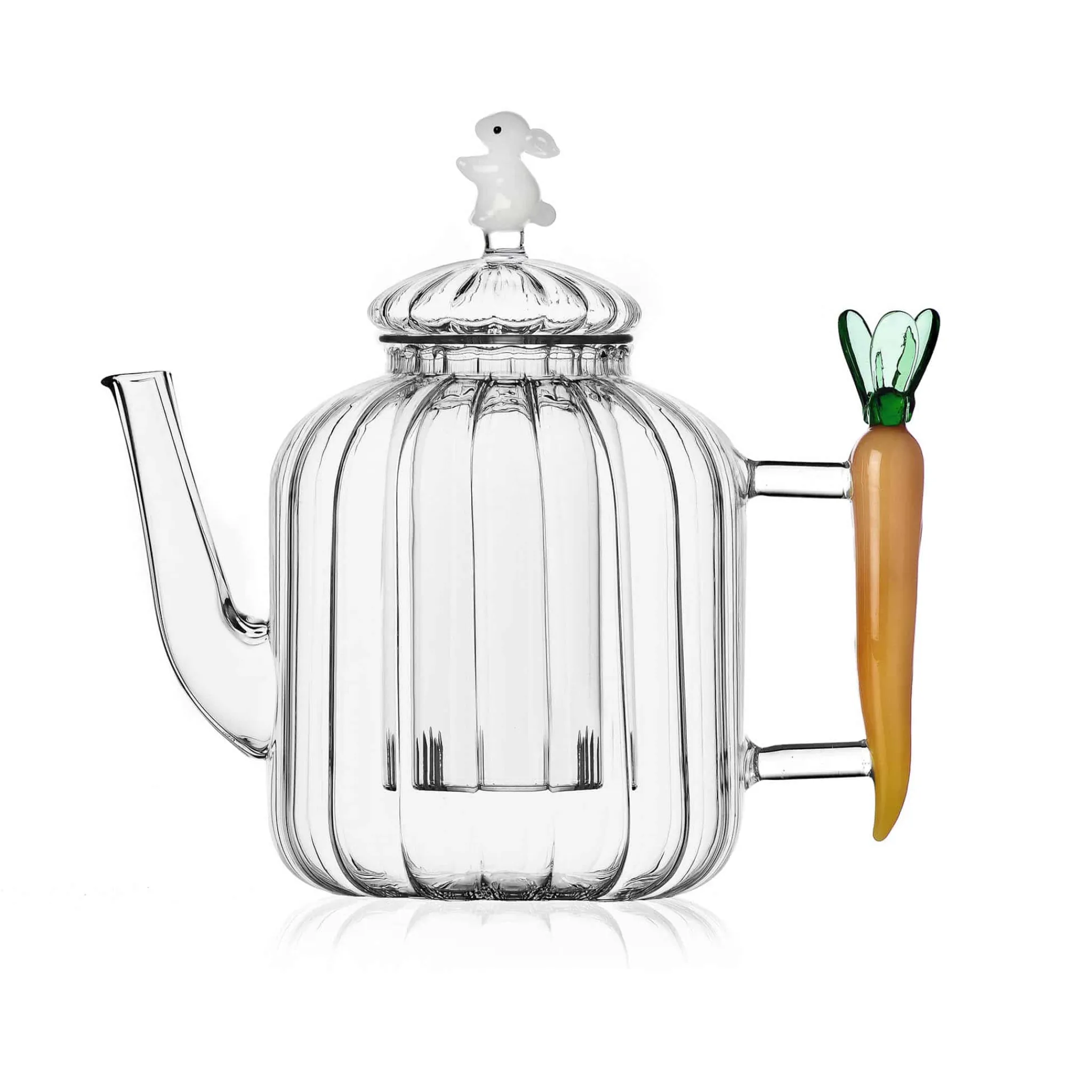 Ichendorf Milano Carrot Handle Optic Teapot