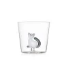 Ichendorf Milano Grey Tail Sitting Cat Tumbler, 300ml Outlet