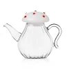 Ichendorf Milano Limited Edition Optic White Mushroom Teapot Clearance