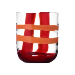Ichendorf Milano Red & Orange Patterned Tumbler, 350ml