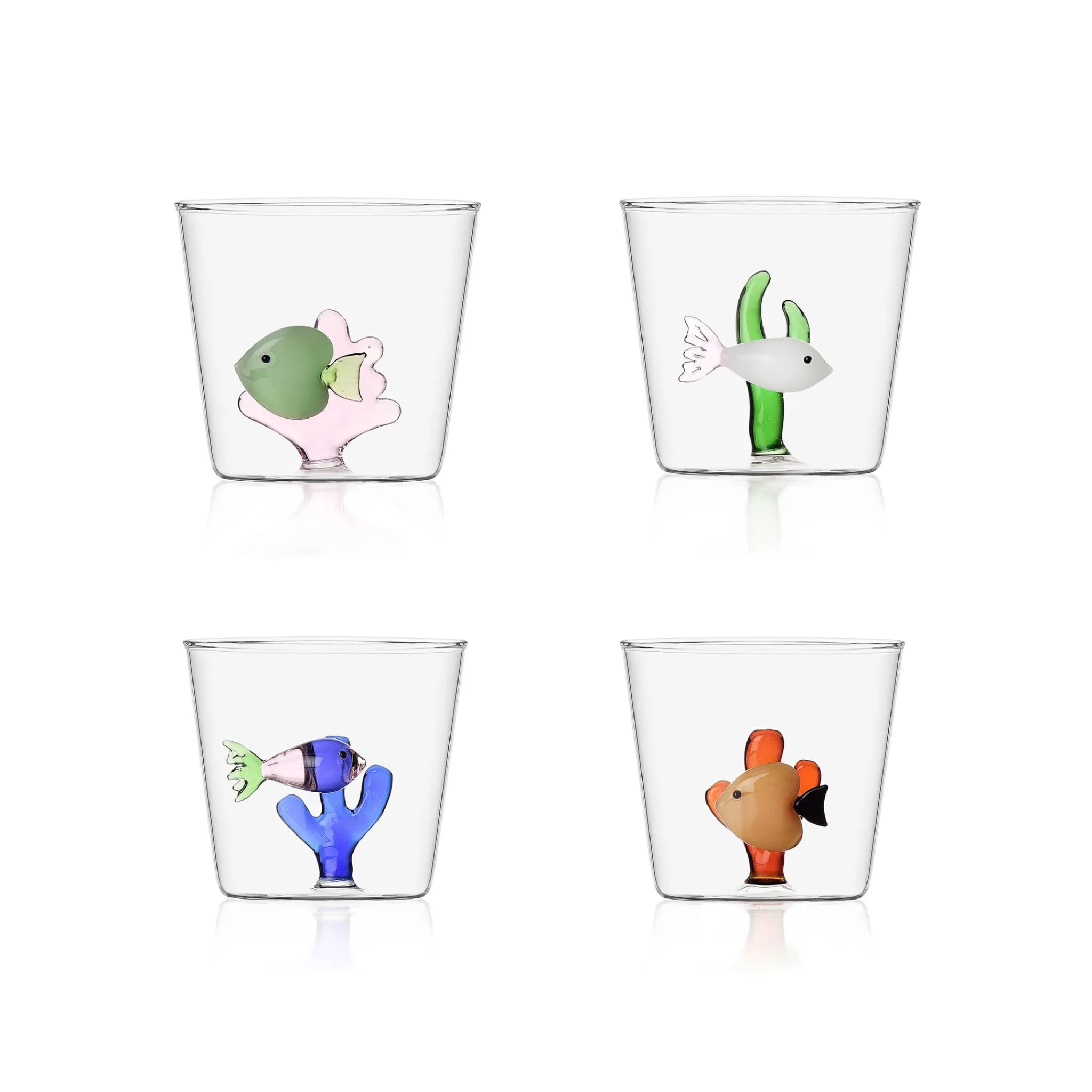 Ichendorf Milano Set of 4 Fish Tumblers New