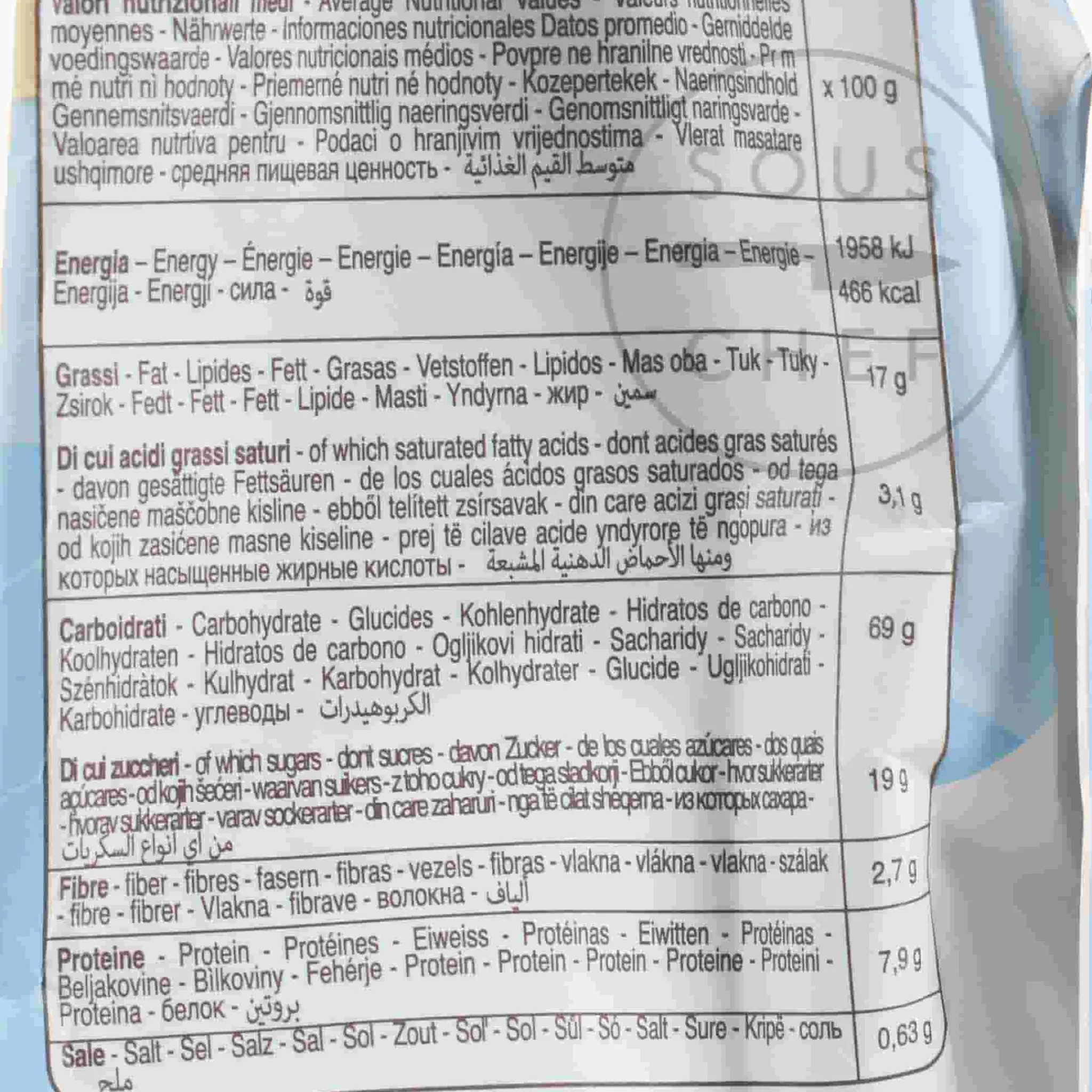 Tedesco SRL Il Borgo del Biscotto Shortbread Chocolate Chip Biscuits, 300g Hot